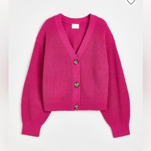 Pink H&M cardigan